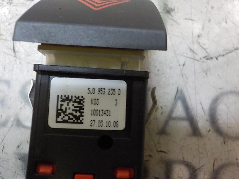 Recambio de warning para skoda fabia (5j2 ) spirit referencia OEM IAM 5J0953235DRBE 5J0953235D 