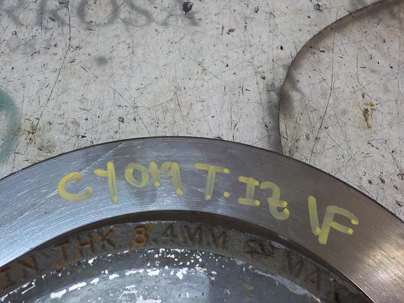 Recambio de disco freno trasero para dodge caliber 2.0 16v crd cat referencia OEM IAM 4743999AA  