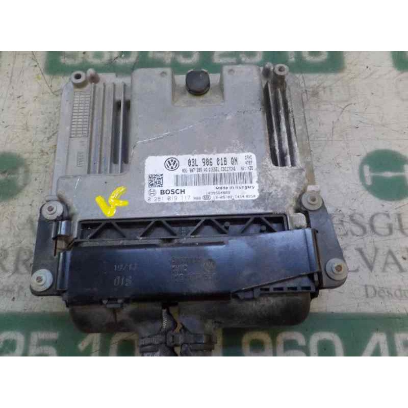 Recambio de centralita motor uce para skoda yeti elegance 4x4 referencia OEM IAM 03L906018QN 03L906018QN 0281019117