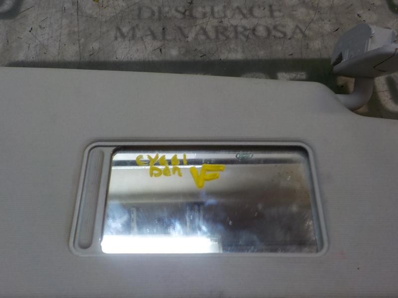 Recambio de parasol derecho para skoda fabia (5j2 ) spirit referencia OEM IAM 5J1857552L2F4  