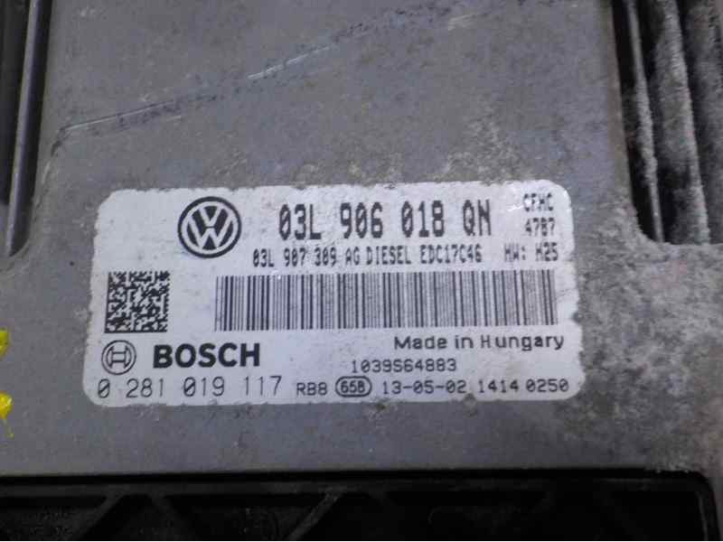 Recambio de centralita motor uce para skoda yeti elegance 4x4 referencia OEM IAM 03L906018QN 03L906018QN 0281019117