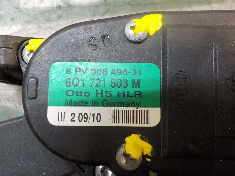 Recambio de potenciometro pedal para skoda fabia (5j2 ) spirit referencia OEM IAM 6Q1721503M 6Q1721503M 