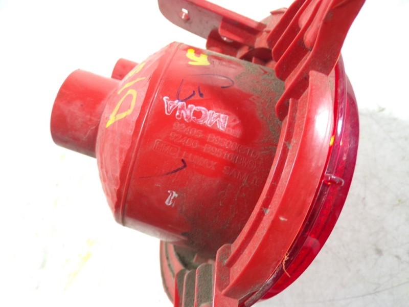 Recambio de piloto trasero antiniebla derecho para hyundai i10 1.2 cat referencia OEM IAM 92405B9500 92405B9500 