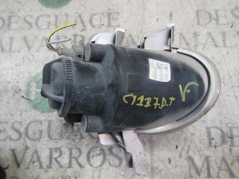 Recambio de faro antiniebla izquierdo para peugeot 206 berlina 1.9 diesel referencia OEM IAM   
