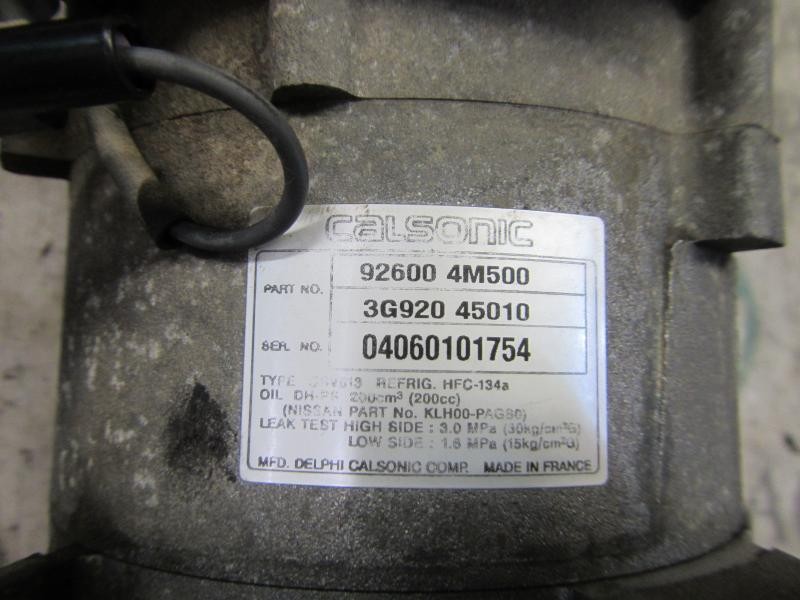 Recambio de compresor aire acondicionado para nissan almera (n16/e) 1.8 16v cat referencia OEM IAM   