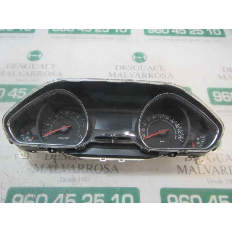 Recambio de cuadro instrumentos para peugeot 208 1.4 hdi fap referencia OEM IAM 9674643080 9674643080 