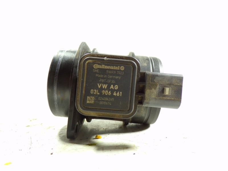 Recambio de caudalimetro para volkswagen caddy ka/kb (2c) 1.6 tdi referencia OEM IAM 03L906461 03L906461 5WK97023