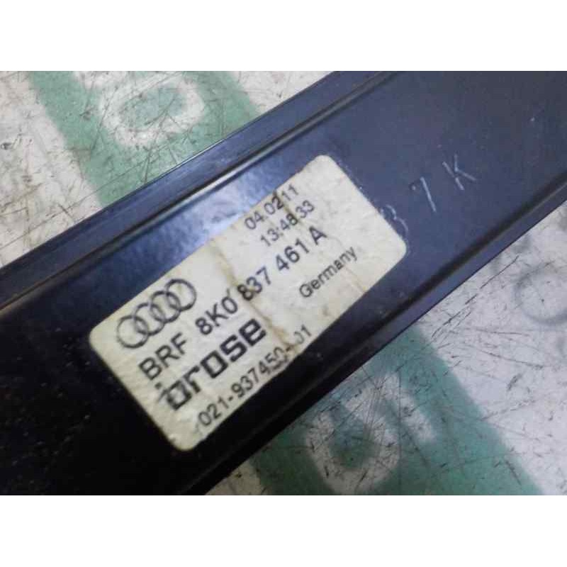 Recambio de elevalunas delantero izquierdo para audi a4 ber. (b8) 2.0 16v tdi referencia OEM IAM 8K0837461A 8K0837461A 