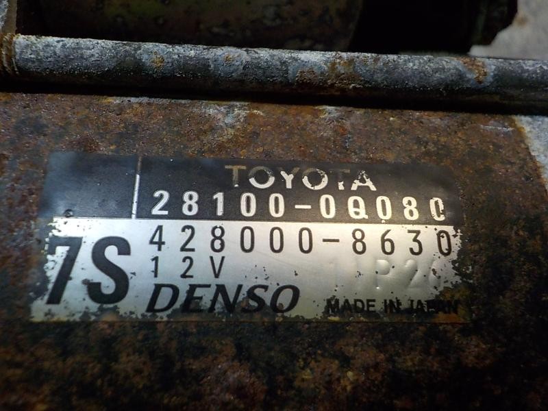 Recambio de motor arranque para toyota yaris 1.0 cat referencia OEM IAM 281000Q080 281000Q080 4280008630