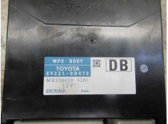 Recambio de modulo electronico para toyota yaris 1.3 16v cat referencia OEM IAM 8273052K40 892210D470  2
