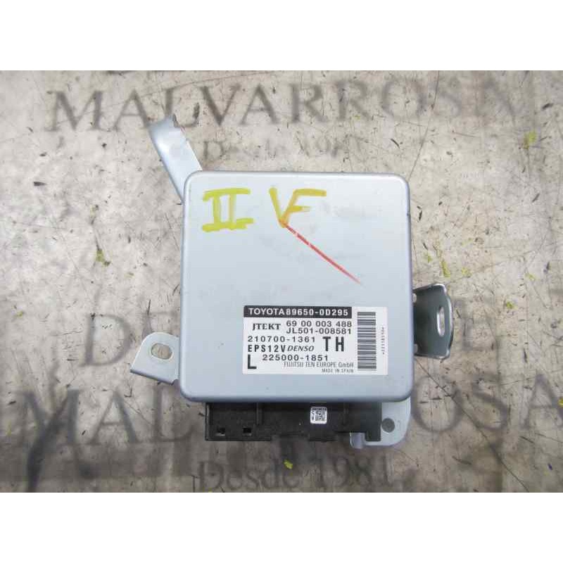 Recambio de modulo electronico para toyota yaris 1.3 16v cat referencia OEM IAM 896500D295 896500D295 