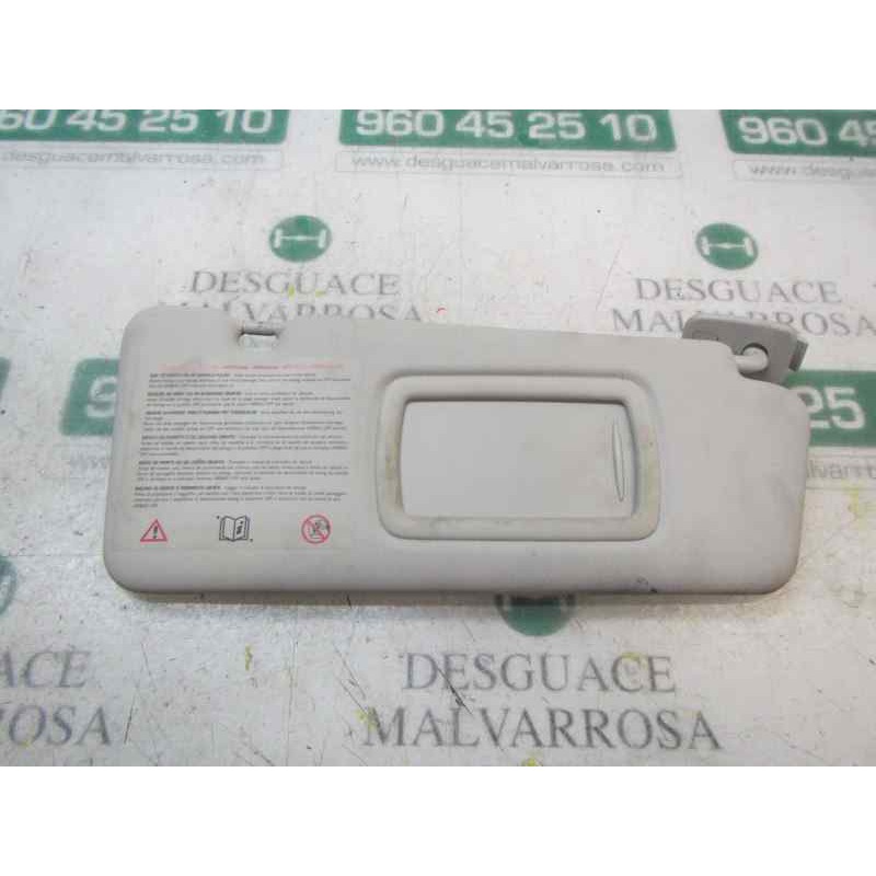 Recambio de parasol derecho para renault megane iii berlina 5 p business referencia OEM IAM 964001446R  