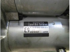 Recambio de motor arranque para toyota yaris 1.3 16v cat referencia OEM IAM 281000Y091 281000Y091 4280008435 2