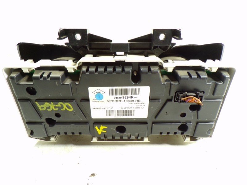 Recambio de cuadro instrumentos para renault clio iv grandtour 1.5 dci diesel fap referencia OEM IAM  248109294R 