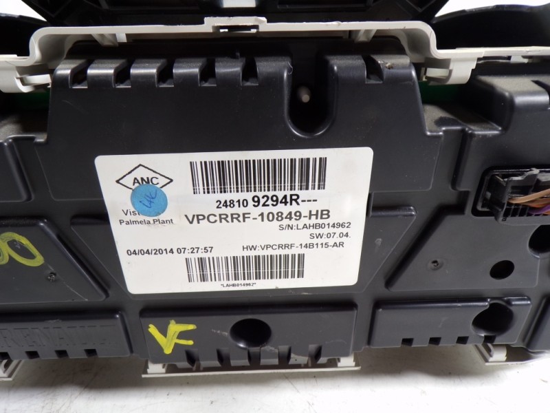 Recambio de cuadro instrumentos para renault clio iv grandtour 1.5 dci diesel fap referencia OEM IAM  248109294R 