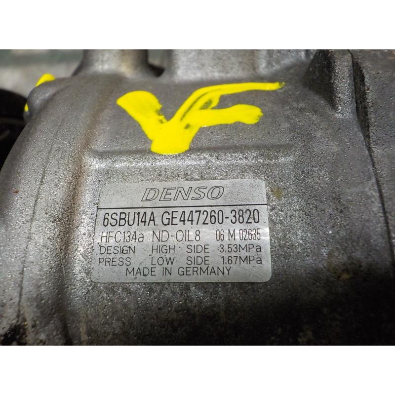 Recambio de compresor aire acondicionado para bmw serie 3 coupe (e92) 320d referencia OEM IAM 64529223694 4472603820 4472603820