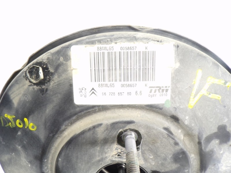 Recambio de servofreno para citroën c3 picasso 1.6 hdi fap referencia OEM IAM 1606859580 9672865780 
