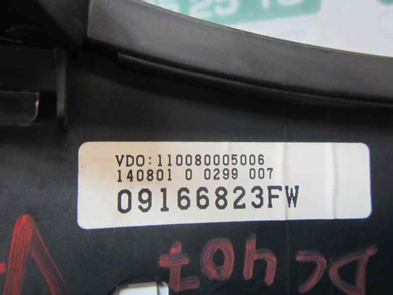 Recambio de cuadro instrumentos para opel corsa c 1.8 16v referencia OEM IAM   