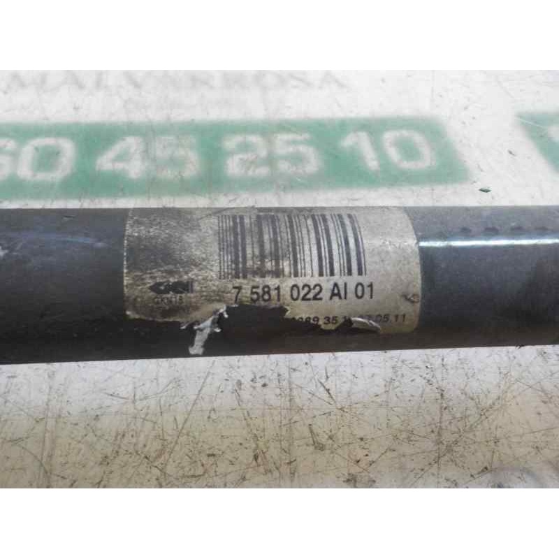 Recambio de transmision trasera derecha para bmw serie 5 lim. (f10) 2.0 turbodiesel referencia OEM IAM 33207581022 7581022 