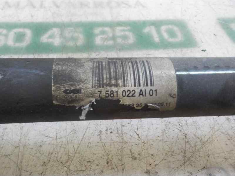 Recambio de transmision trasera derecha para bmw serie 5 lim. (f10) 2.0 turbodiesel referencia OEM IAM 33207581022 7581022 