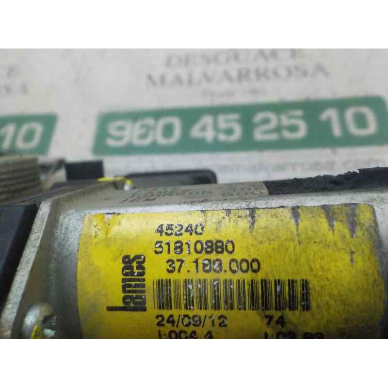 Recambio de elevalunas delantero izquierdo para fiat doblo 1.3 16v jtd cat referencia OEM IAM 51810880 51810880 45240
