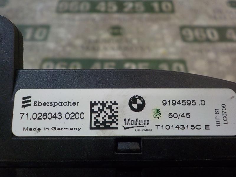 Recambio de resistencia calefaccion para bmw serie 3 coupe (e92) 320d referencia OEM IAM 64119194595 91945950 