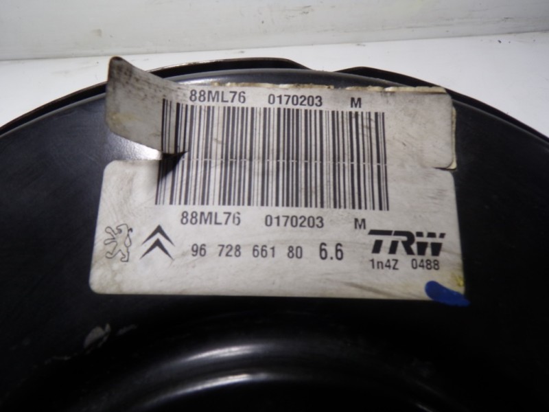 Recambio de servofreno para citroën c-elysée 1.6 hdi fap referencia OEM IAM 1606859880 9672866180 