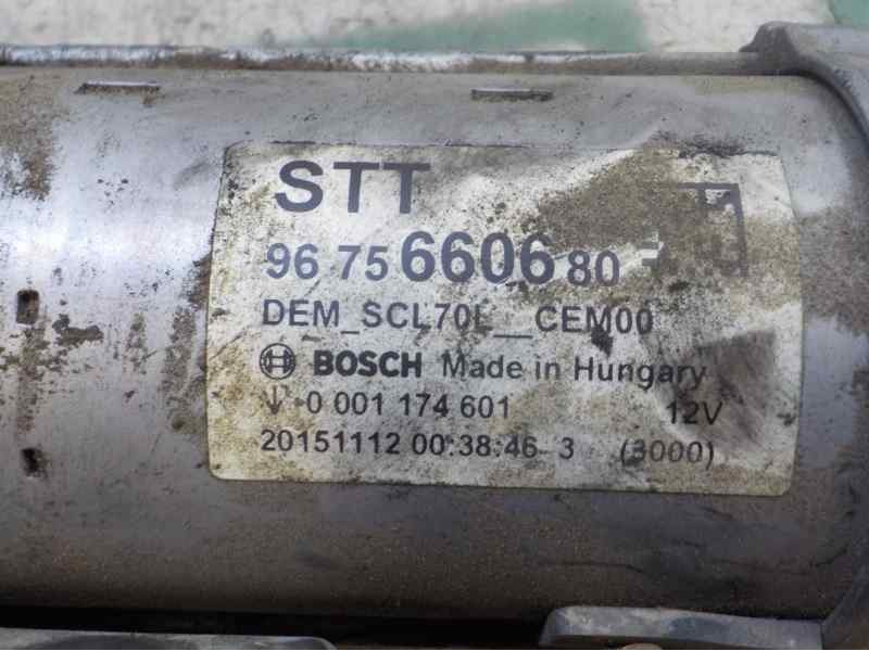 Recambio de motor arranque para citroën c4 cactus 1.6 blue-hdi fap referencia OEM IAM   