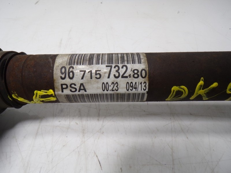 Recambio de transmision derecha para citroën c-elysée 1.6 hdi fap referencia OEM IAM 9671573280 9671573280 