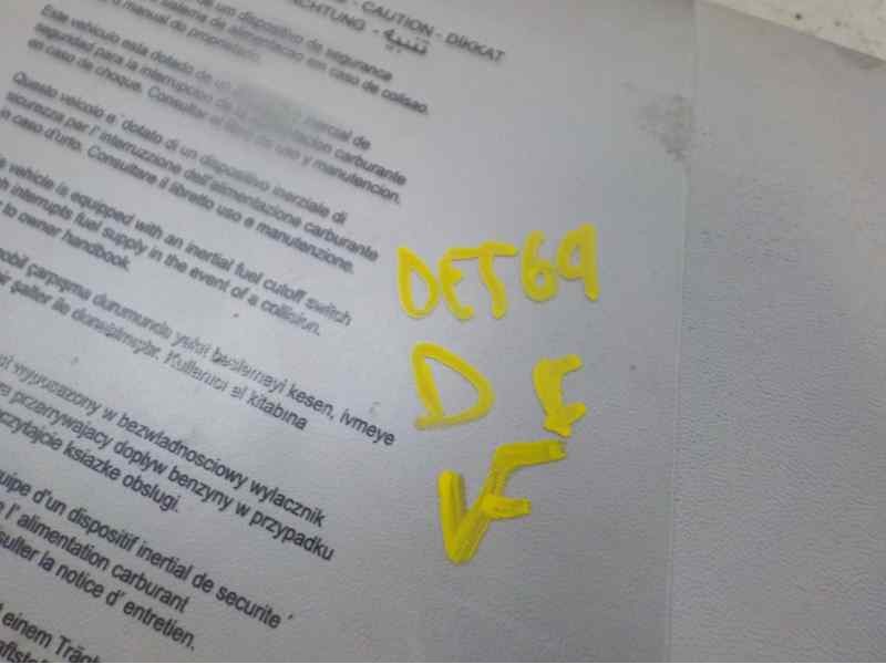 Recambio de parasol izquierdo para fiat doblo 1.3 16v jtd cat referencia OEM IAM 735677608  