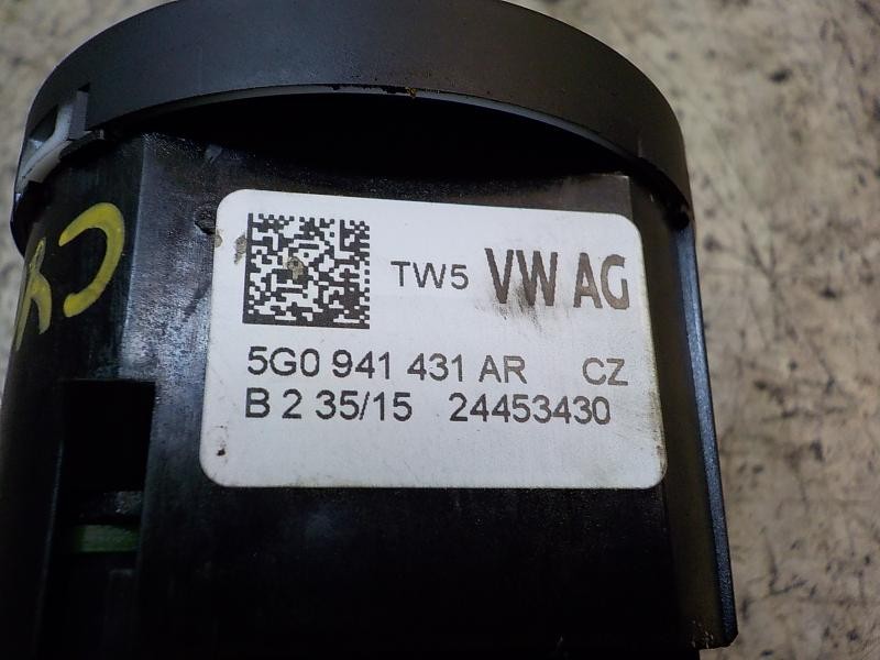 Recambio de mando luces para volkswagen golf vii lim. business bluemotion tech. referencia OEM IAM 5G0941431BFWZU 5G0941431AR 