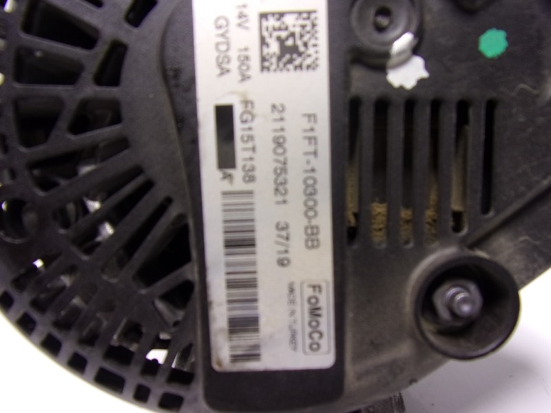 Recambio de alternador para ford kuga (cbs) 1.5 ecoboost cat referencia OEM IAM 2265729 F1FT10300BB 