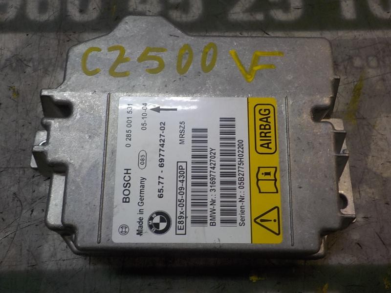 Recambio de centralita airbag para bmw serie 1 berlina (e81/e87) 118d referencia OEM IAM 65779184432 65776977427 0285001531