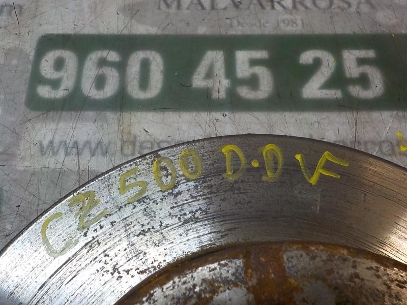 Recambio de disco freno delantero para bmw serie 1 berlina (e81/e87) 118d referencia OEM IAM 34116854996  