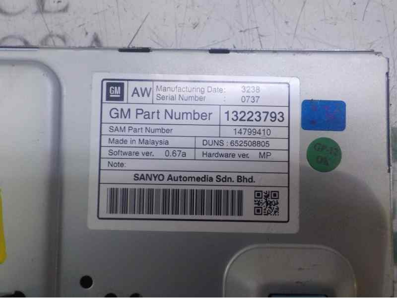 Recambio de sistema navegacion gps para opel insignia berlina 2.0 cdti cat referencia OEM IAM 23452465 13223793 