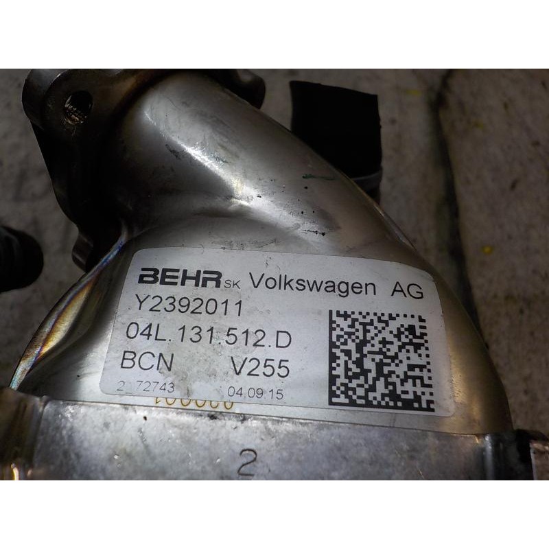 Recambio de enfriador egr para volkswagen golf vii lim. business bluemotion tech. referencia OEM IAM 04L131512AM 04L131512D 2392