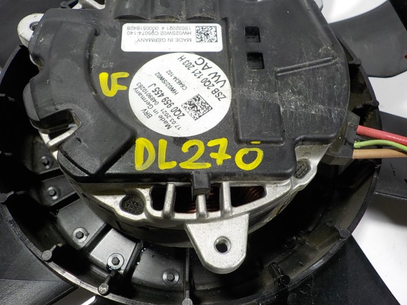 Recambio de electroventilador para seat ibiza (kj1) fr referencia OEM IAM 2Q0121203H 2Q0959455J 