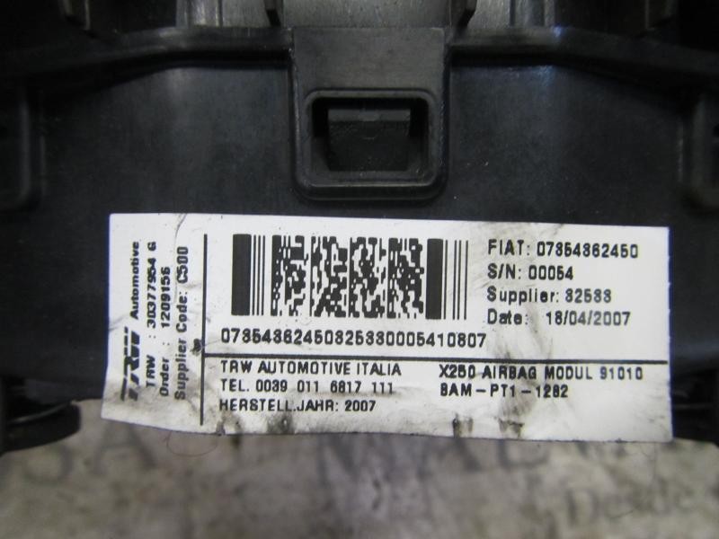 Recambio de airbag delantero izquierdo para citroën jumper caja abierta (06.2006 =>) referencia OEM IAM   