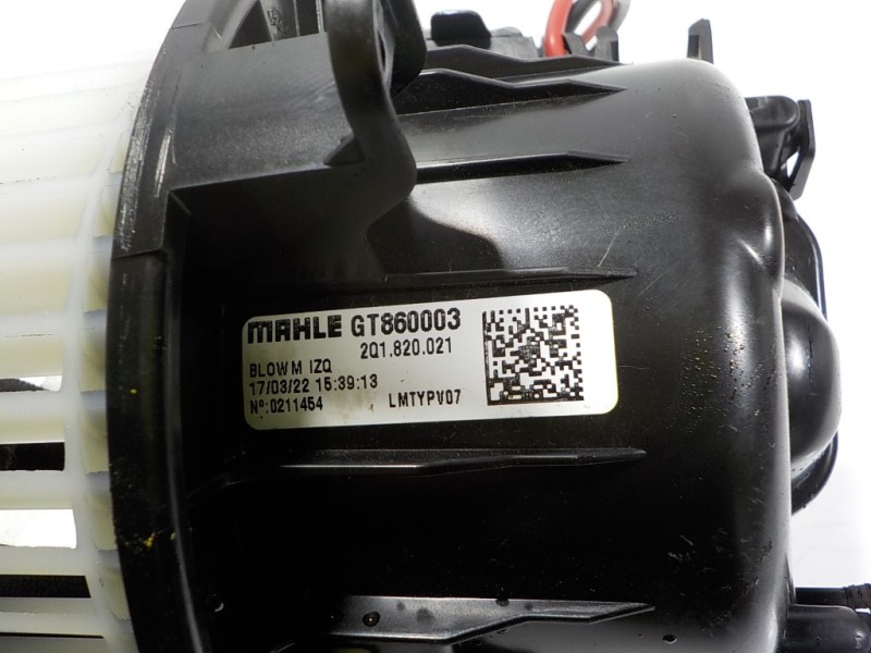 Recambio de motor calefaccion para seat ibiza (kj1) fr referencia OEM IAM 2Q1820021 2Q1820021 