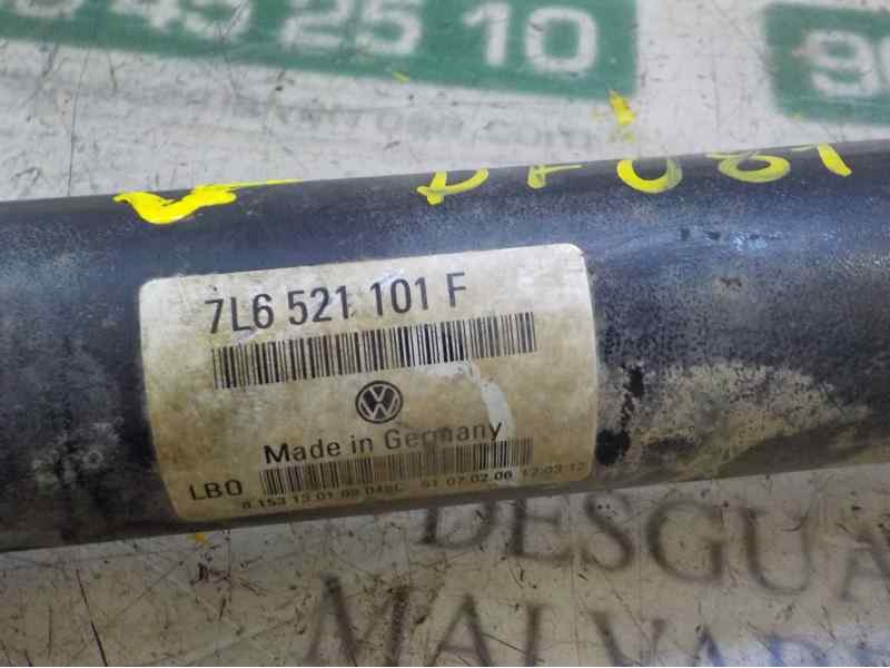 Recambio de transmision central delantera para audi q7 (4l) 3.0 v6 24v tdi referencia OEM IAM 7L0521101D 7L6521101F 