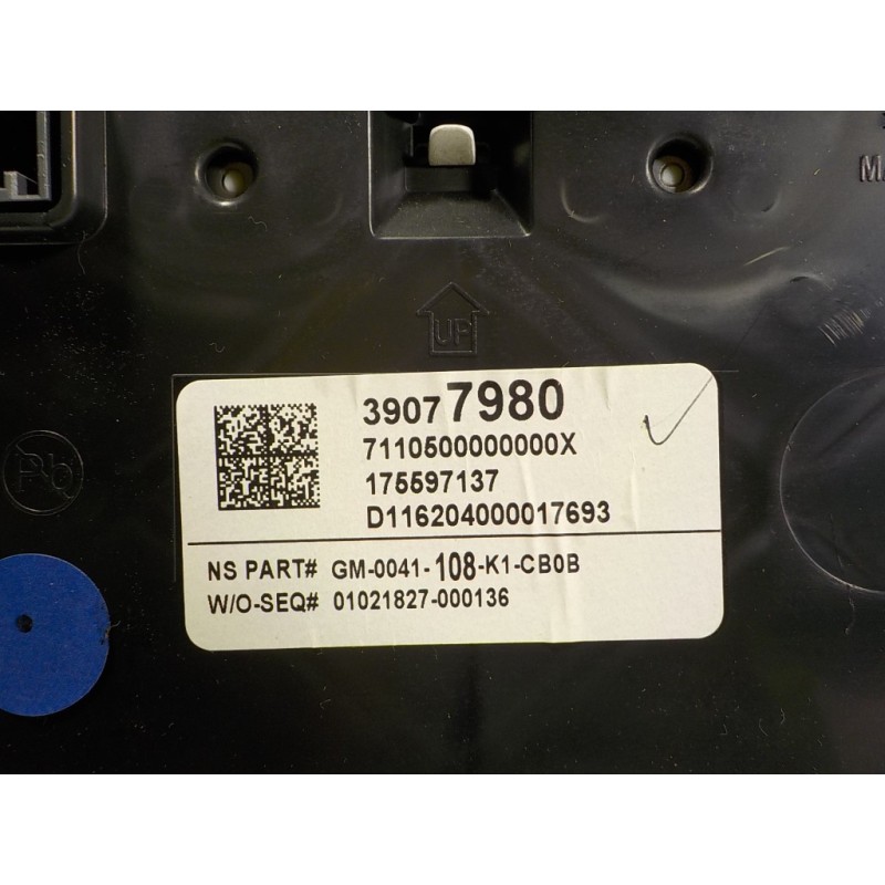Recambio de cuadro instrumentos para opel astra k lim. 5türig 1.6 cdti dpf referencia OEM IAM 39077980 39077980 