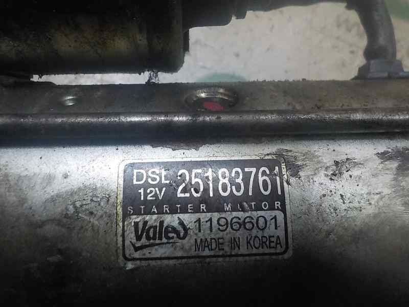 Recambio de motor arranque para chevrolet cruze 2.0 diesel cat referencia OEM IAM   