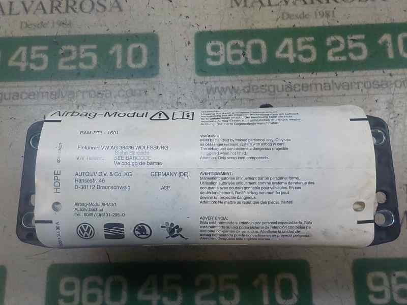 Recambio de airbag delantero derecho para volkswagen tiguan (5n1) 2.0 tdi referencia OEM IAM 1Q0880204 608104400A 