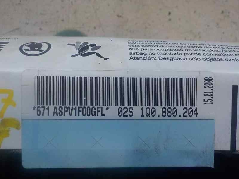 Recambio de airbag delantero derecho para volkswagen tiguan (5n1) 2.0 tdi referencia OEM IAM 1Q0880204 608104400A 