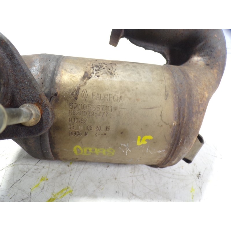 Recambio de catalizador para nissan qashqai (j10) 1.5 dci turbodiesel cat referencia OEM IAM 2090000Q0B 8200566701 HS200395477