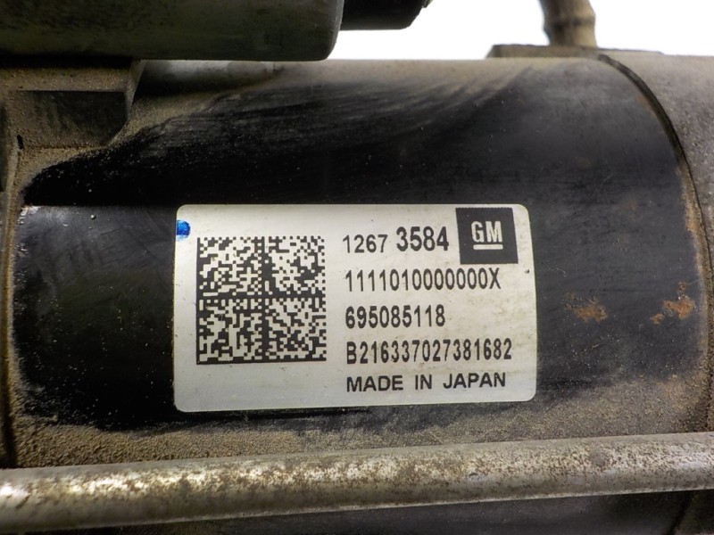 Recambio de motor arranque para opel astra k lim. 5türig dynamic referencia OEM IAM 12673584 12673584 695085118