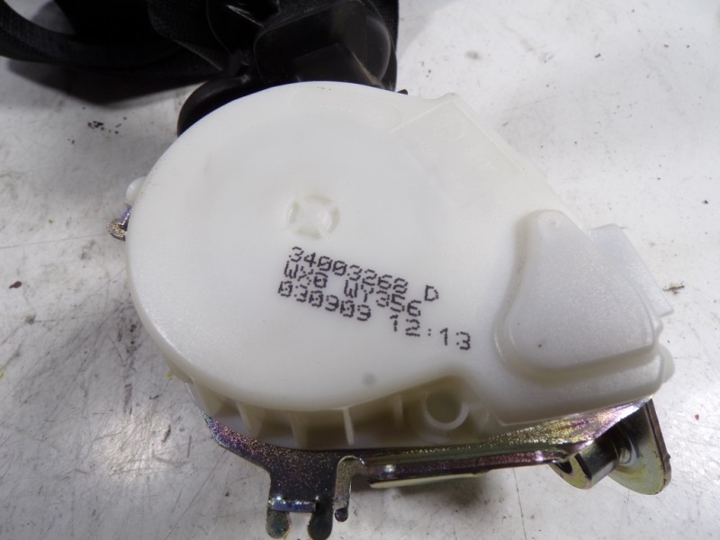 Recambio de cinturon seguridad delantero derecho para bmw serie 1 coupe (e82) 118d referencia OEM IAM 72112997304 34003268D 3400