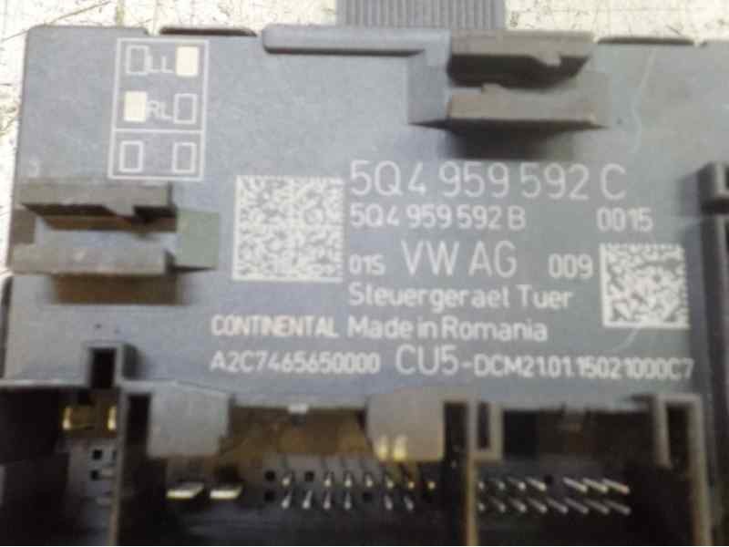 Recambio de modulo electronico para volkswagen golf vii variant 1.6 tdi dpf referencia OEM IAM 5Q4959592CZ00 5Q4959592C A2C74656