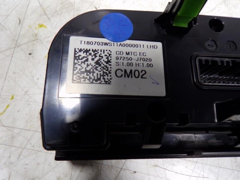 Recambio de mando climatizador para kia ceed 1.6 crdi cat referencia OEM IAM 97250J7020WK 97250J7XXX 