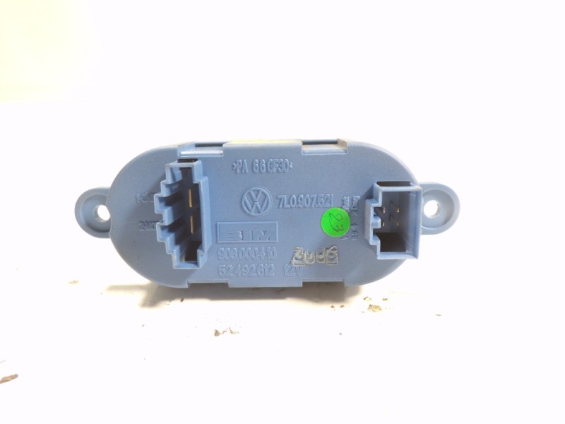 Recambio de resistencia calefaccion para volkswagen touareg (7l6) 3.0 v6 tdi dpf referencia OEM IAM 7L0907521B 7L0907521 